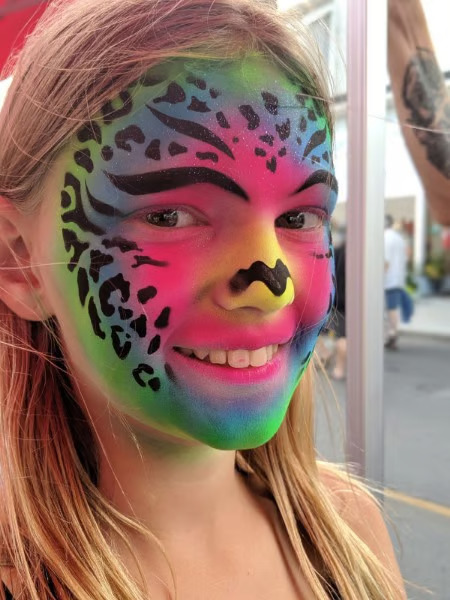 Body painting design