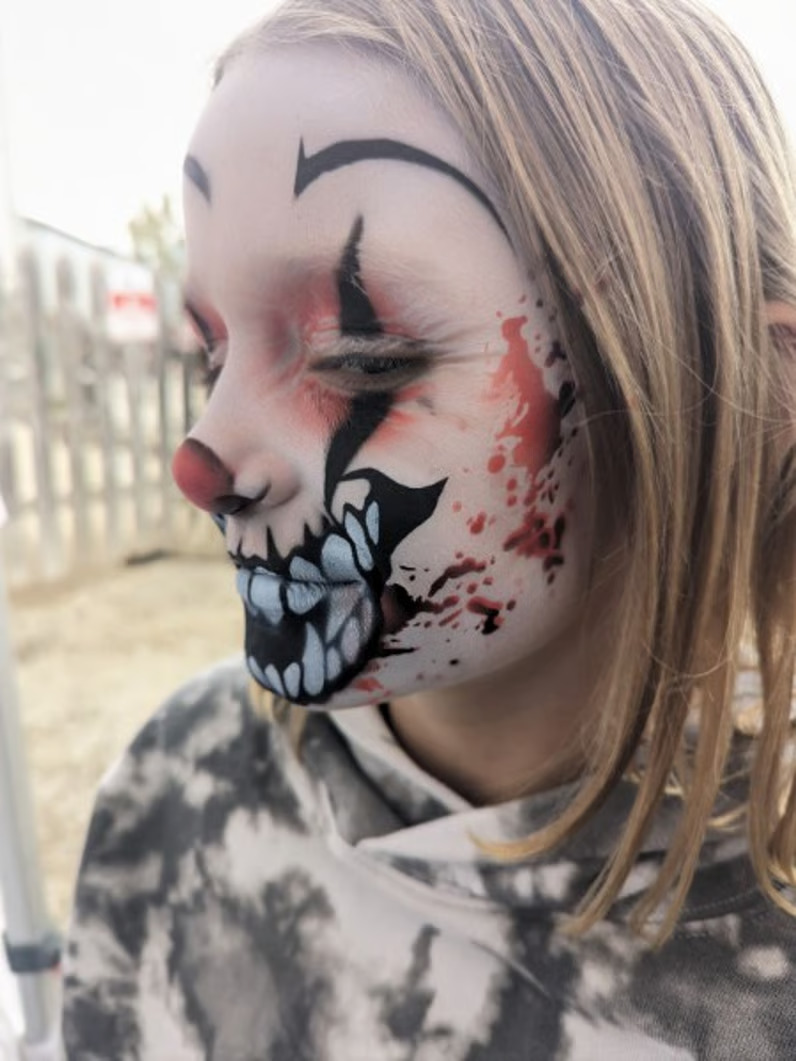 Festival face painting