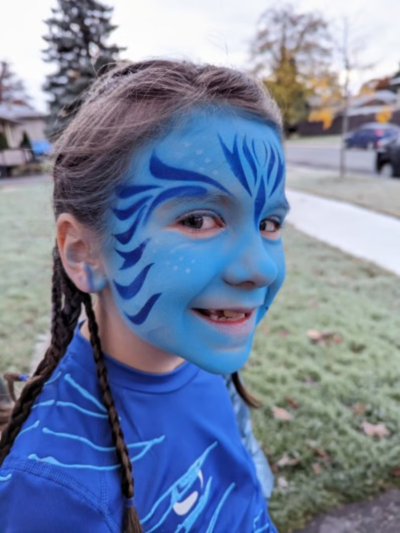 Festival face painting